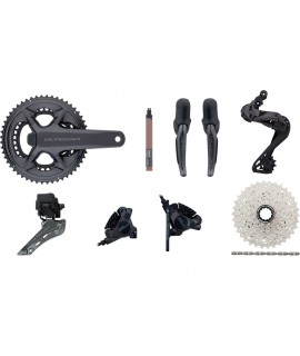 SHIMANO Ultegra DI2 R8150 2x12 36-52 Power Meter Groupset W/ Disc Brake