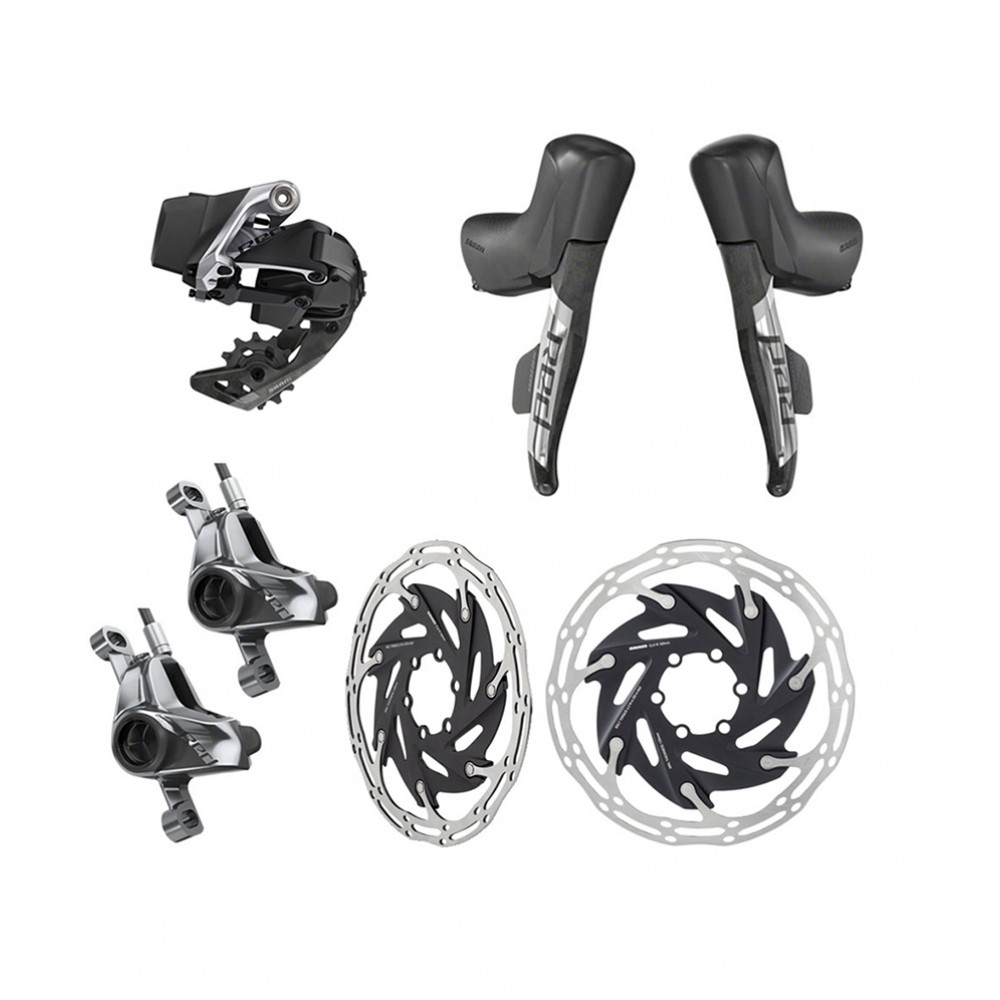 SRAM Red ETap AXS 1 Post-Mount HRD Groupset