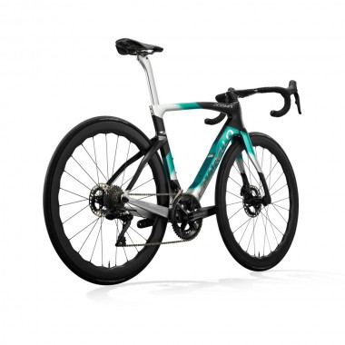 2024 Pinarello Dura Ace Di2 - Nebula Green Silver Road Bike