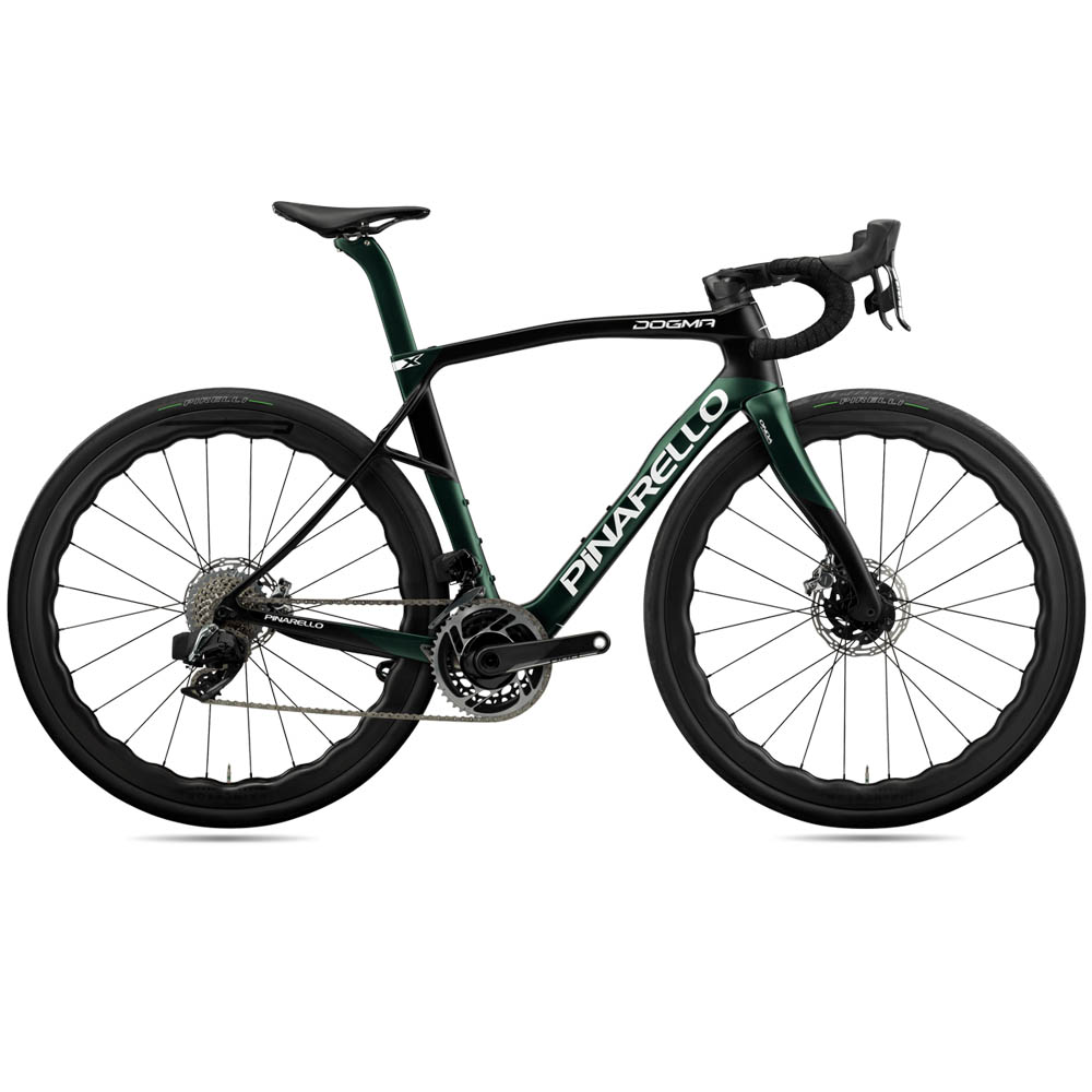 2024 Pinarello Sram Red Etap Axs - Xolar Green Road Bike