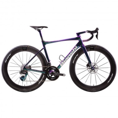 2025 Bianchi Specialissima RC Founder Edition - Celeste Spectrum - White alabaster