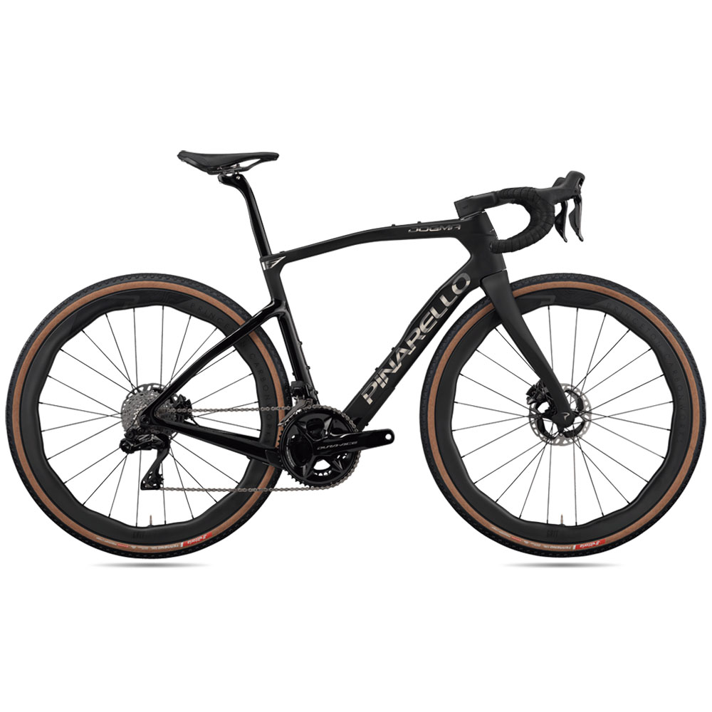 2025 Pinarello Dogma GR Shimano Dura Ace Di2 2x12 - Black On Black Road Bike